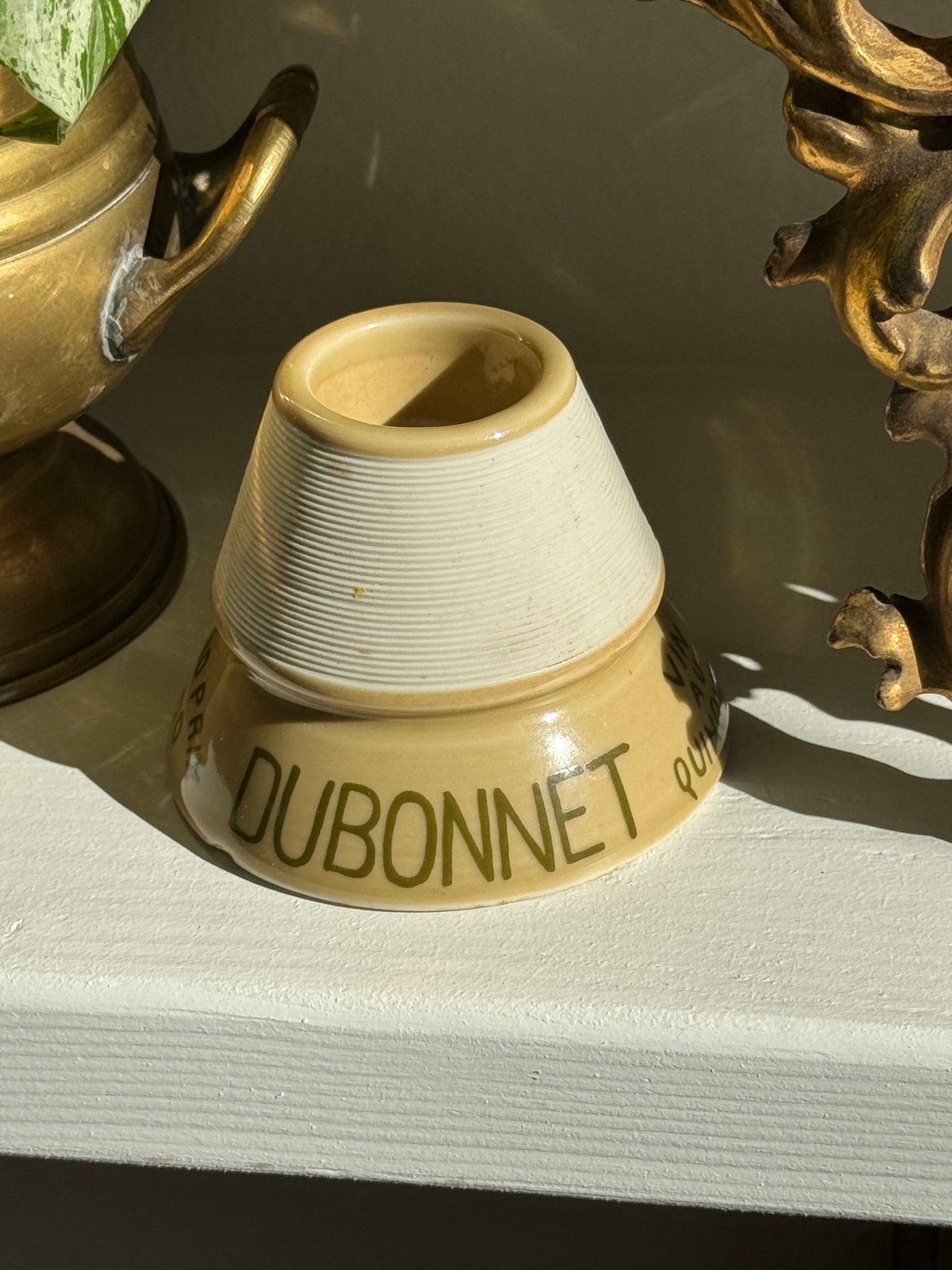 Dubonnet French Vintage Match Holder/ Striker, Grand Prix 1900