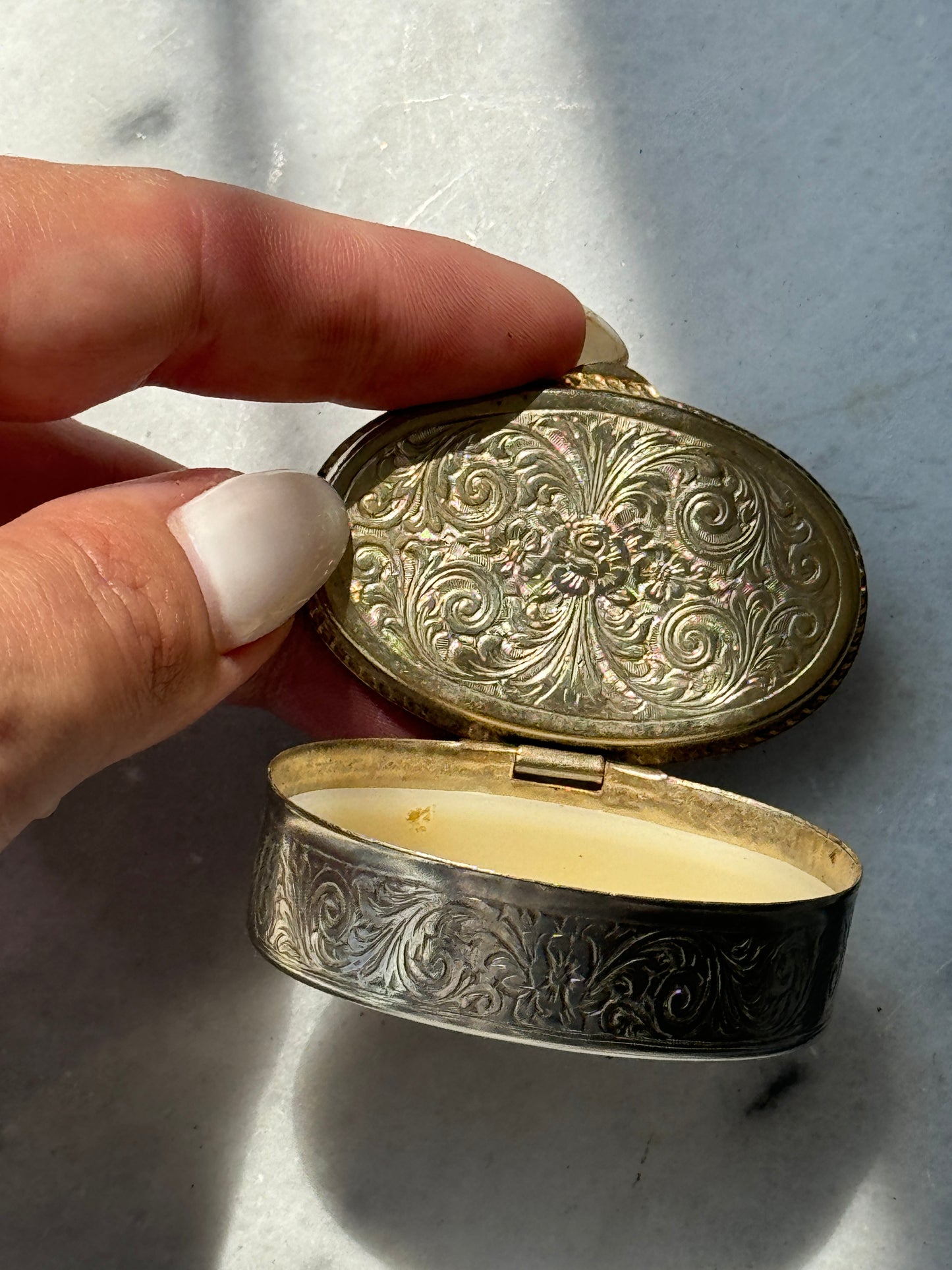 Vintage Micro-Mosaic Pill Box