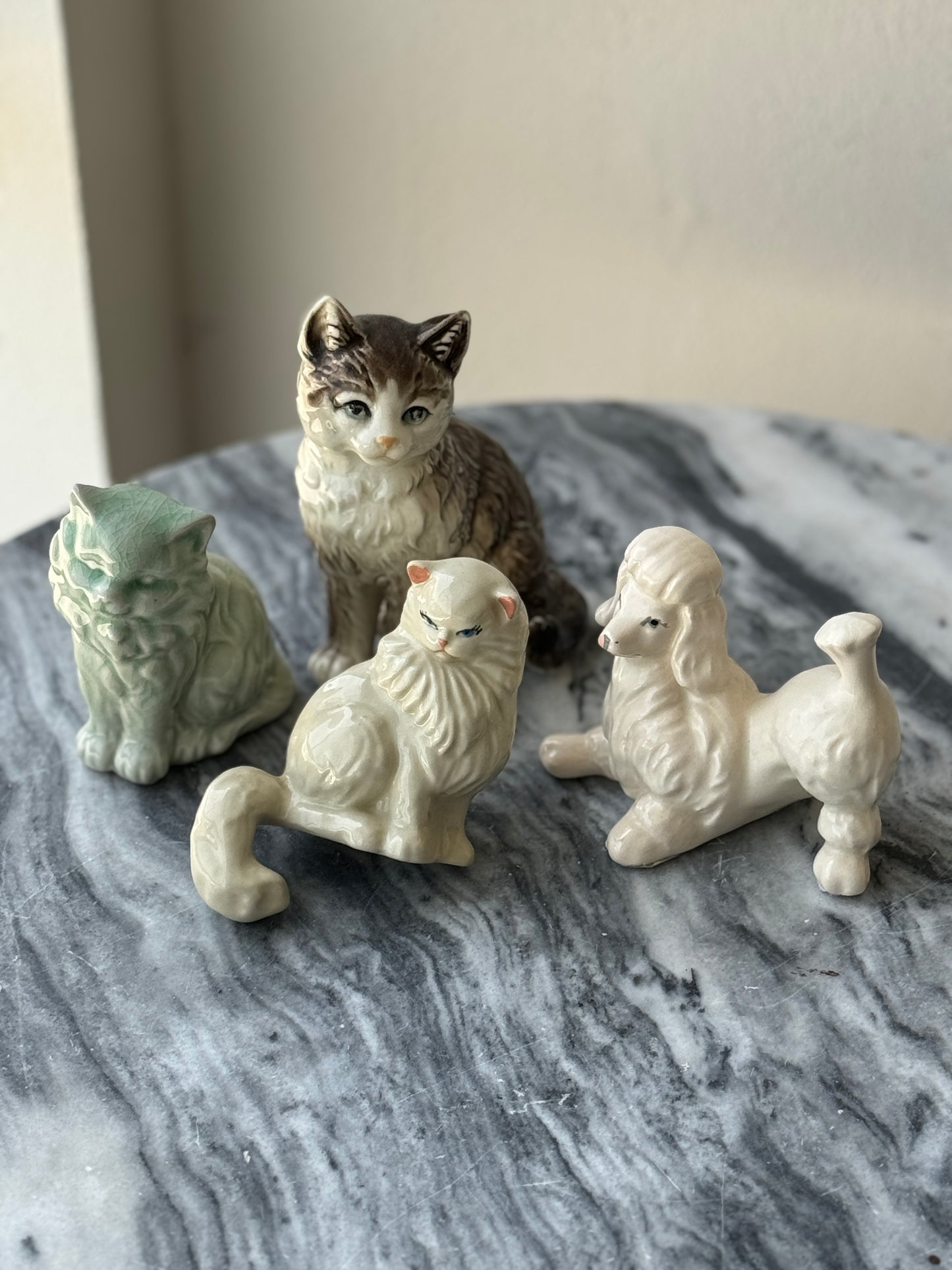 Set of 4 Vintage Animals