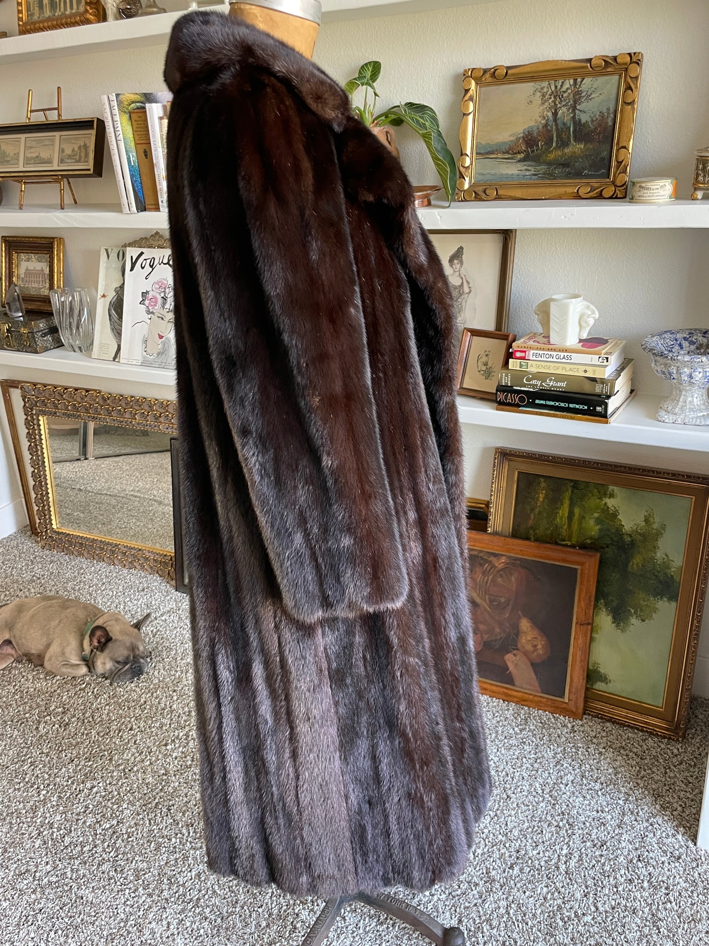 Iconic 1950’s Vintage I.Magnin Chocolate Coat