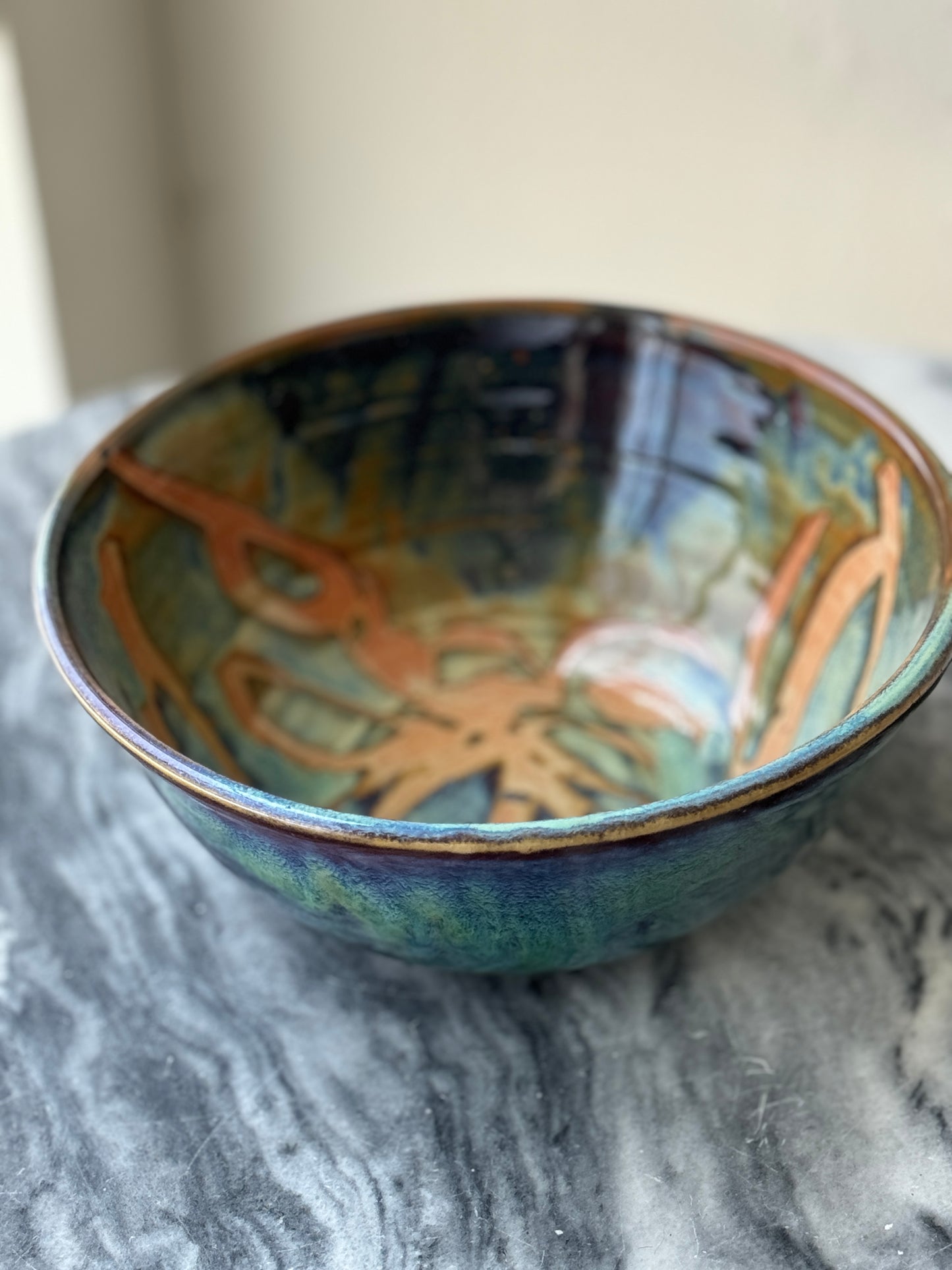 Beautiful Glazed Bowl