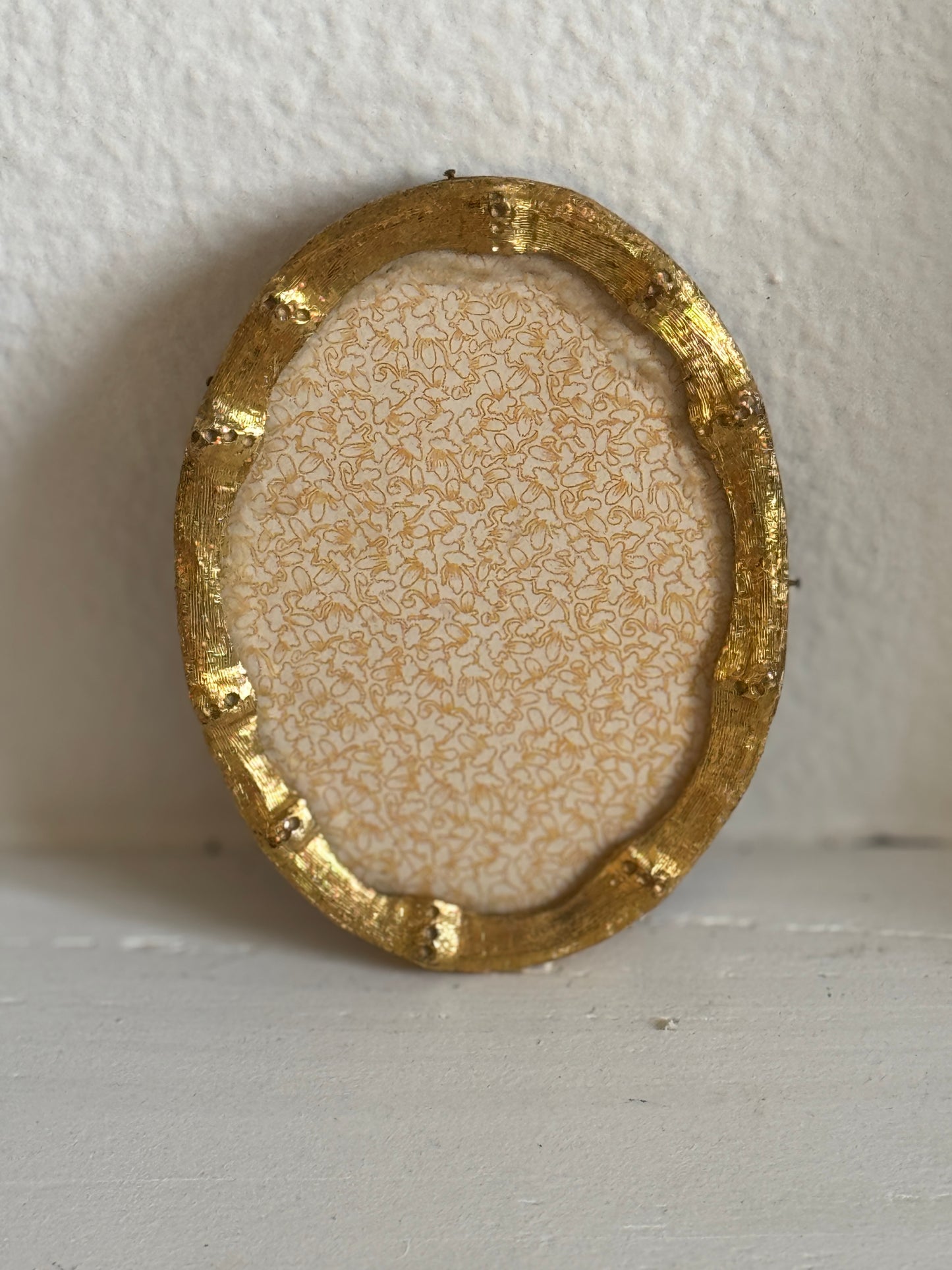 Vintage Gold Bamboo Picture Frame