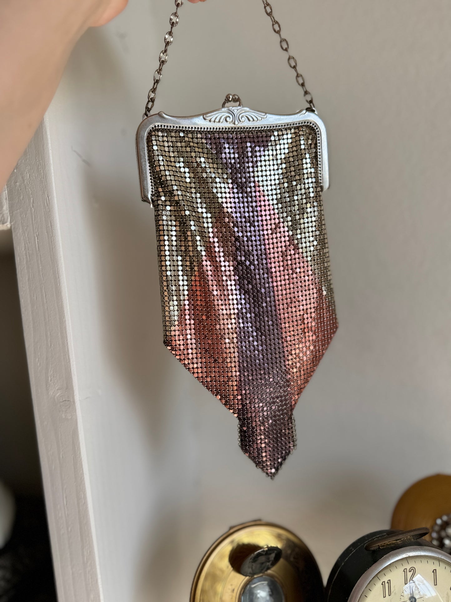 Little Edie Style | Vintage Mesh Evening Bag by Whiting & Davis