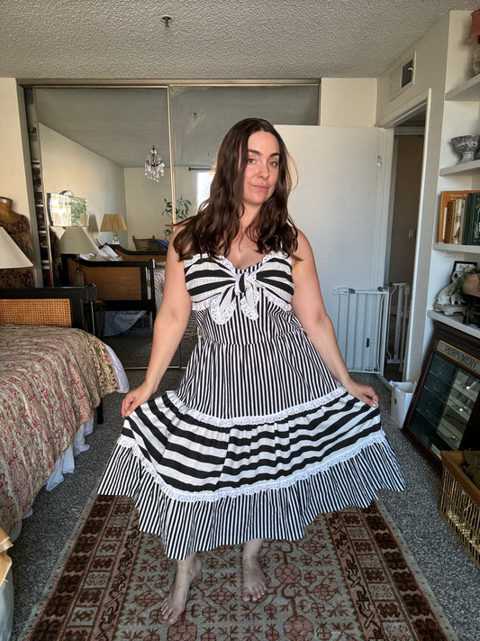 Vintage Striped Dress