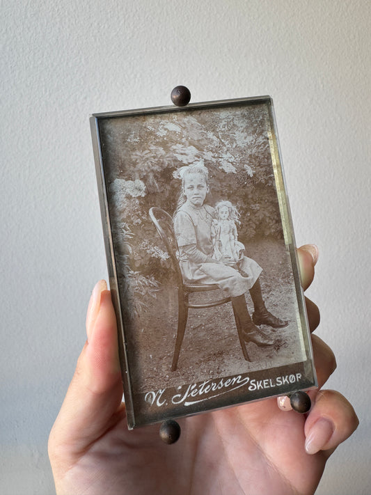 Early 1900’s Beveled Glass Picture Frame