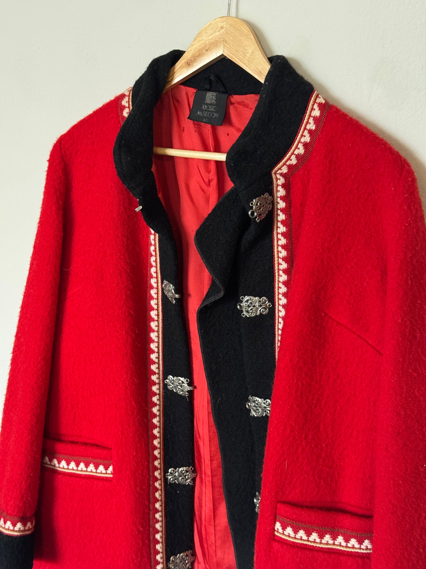 Vintage Norwegian Wool Coat