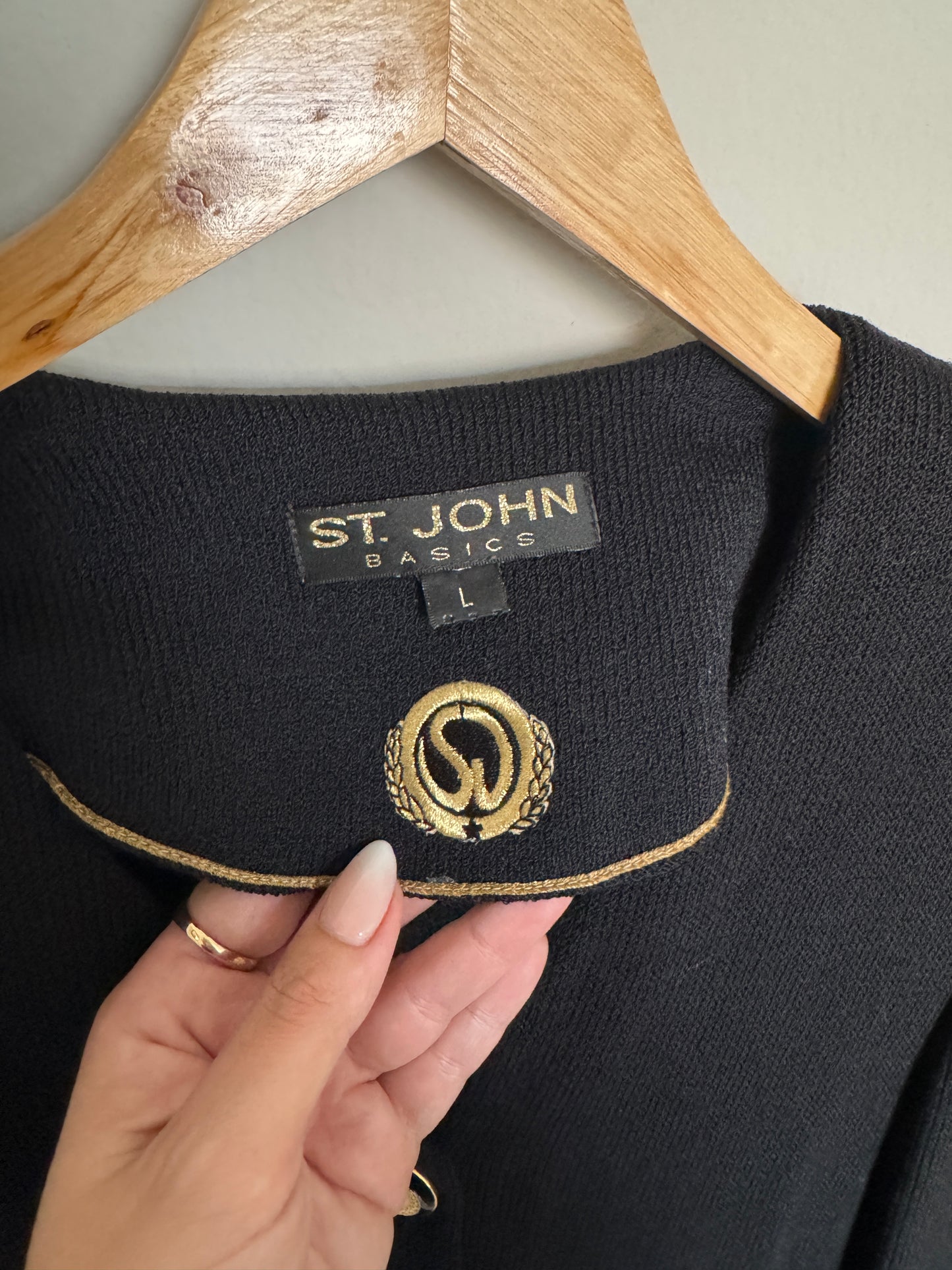 St. John Basics Knit Cardigan