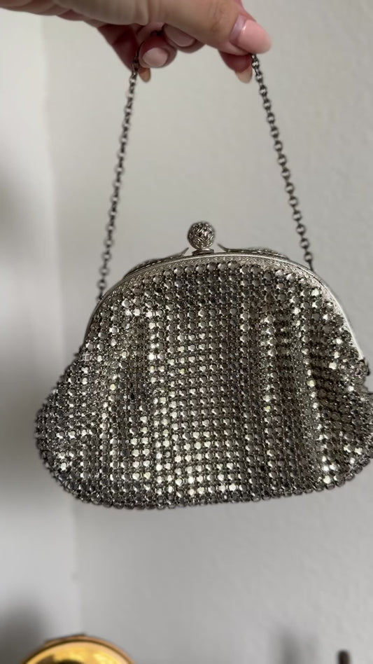 Sparkly Rhinestone 1940’s Handbag, West Germany